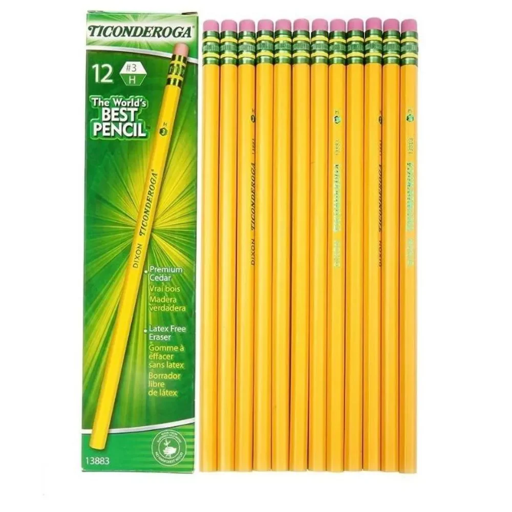 Personalized pencils. Pack of 10. Mix and match colors